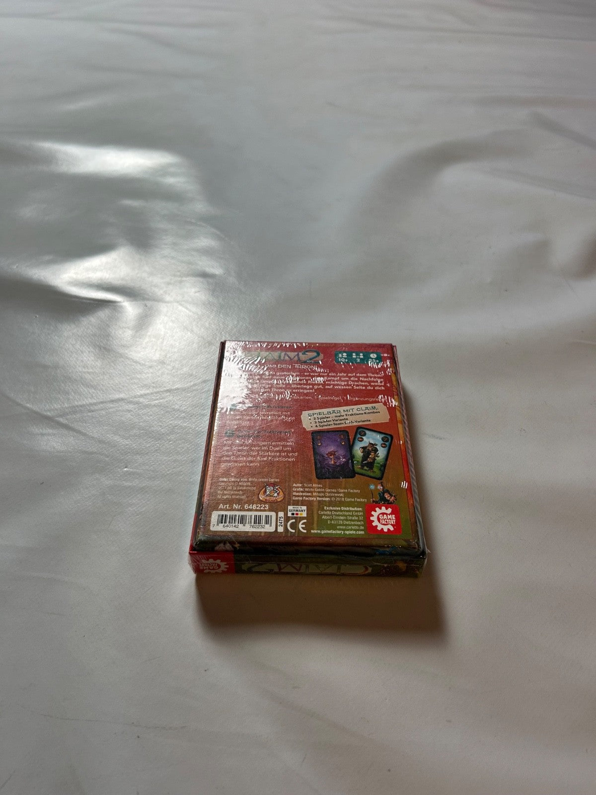 CLAIM 2 KARTENSPIEL VON GAME FACTORY NEU OVP - Ansicht 7