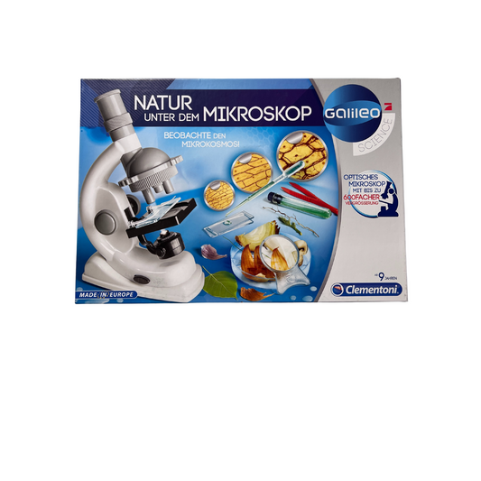 Clementoni Natur unter dem Mikroskop, Experimentierkasten  Vollständig - Ansicht 1