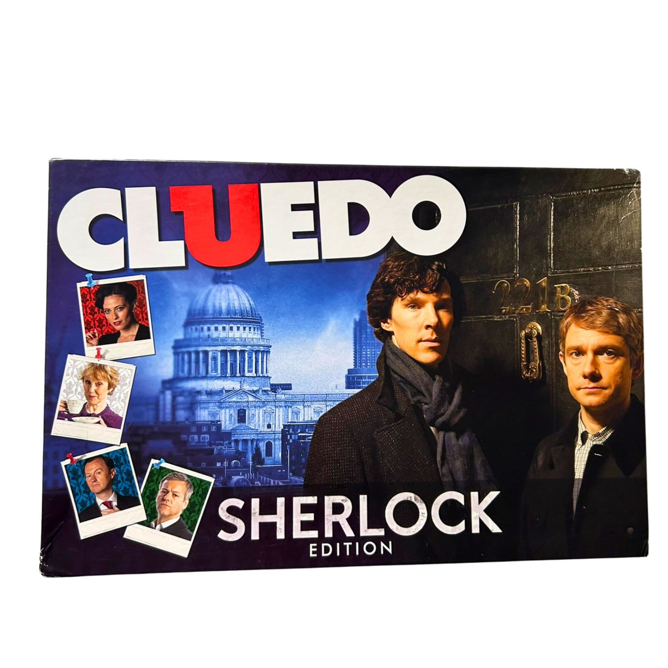 CLUEDO Gesellschaftsspiel Sherlock Edition  Vollständig - Ansicht 1
