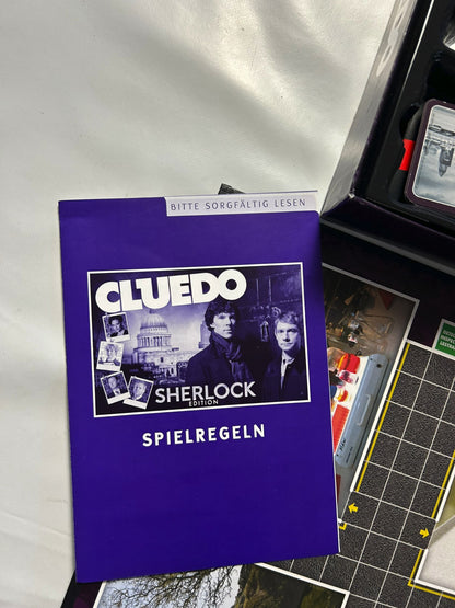 CLUEDO Gesellschaftsspiel Sherlock Edition  Vollständig - Ansicht 10