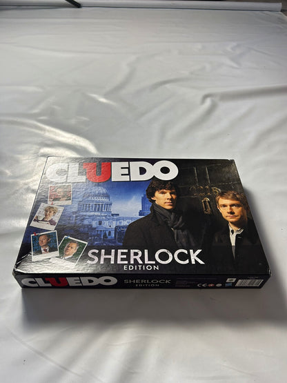 CLUEDO Gesellschaftsspiel Sherlock Edition  Vollständig - Ansicht 3