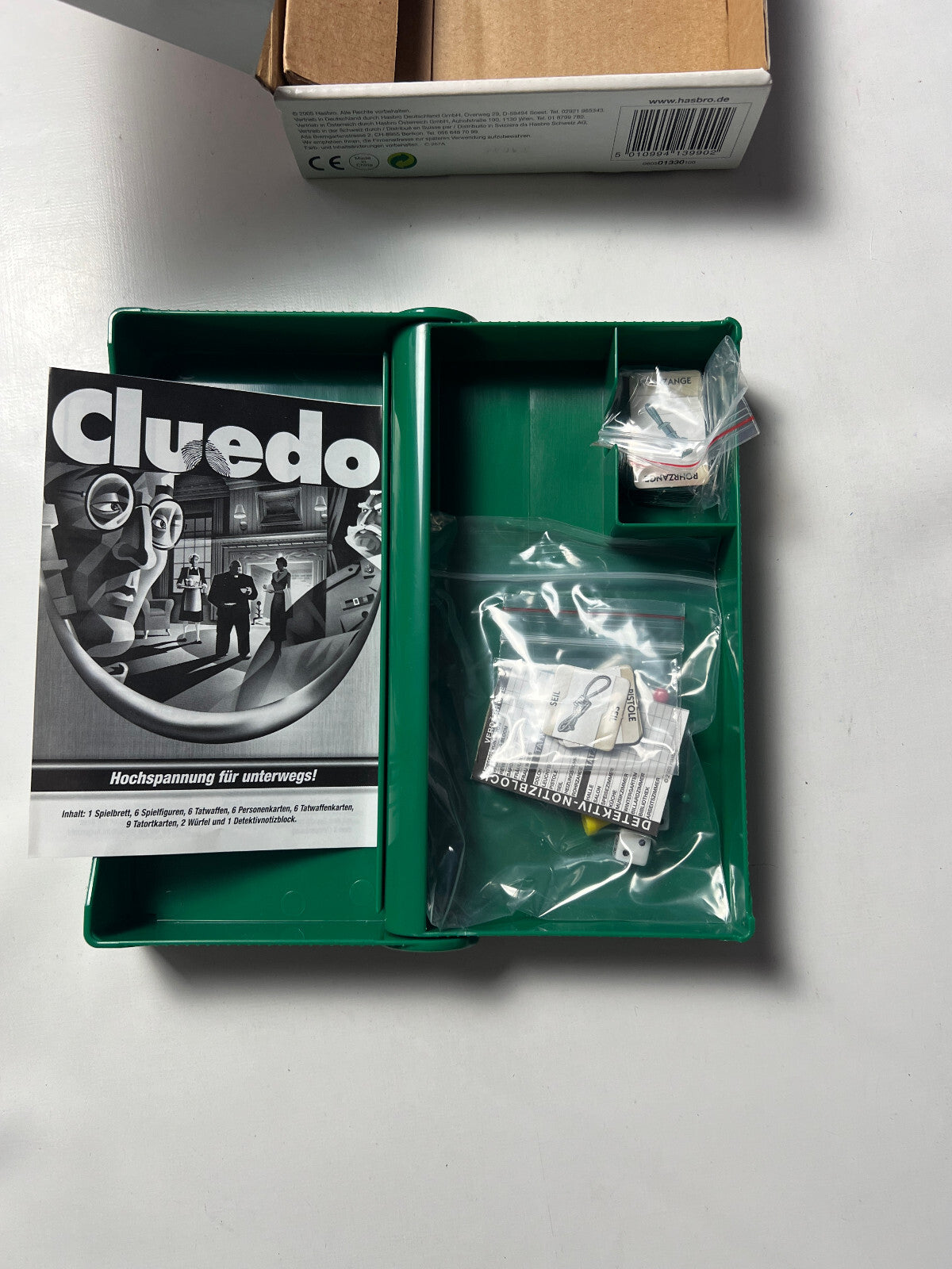 Cluedo kompakt - Parker - Reisespipel - Vollständig - Ansicht 4
