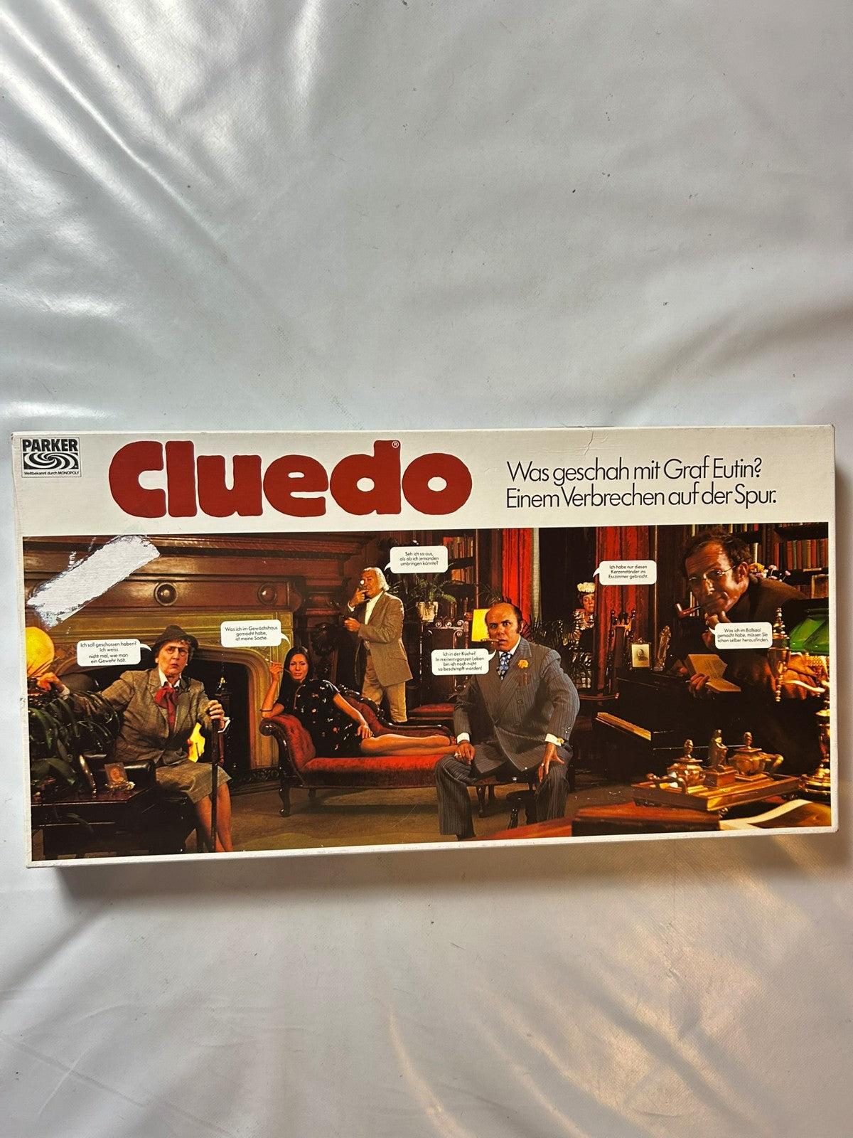 CLUEDO Was geschah mit Graf Eutin?  Parker 1992  Vollständig - Ansicht 2