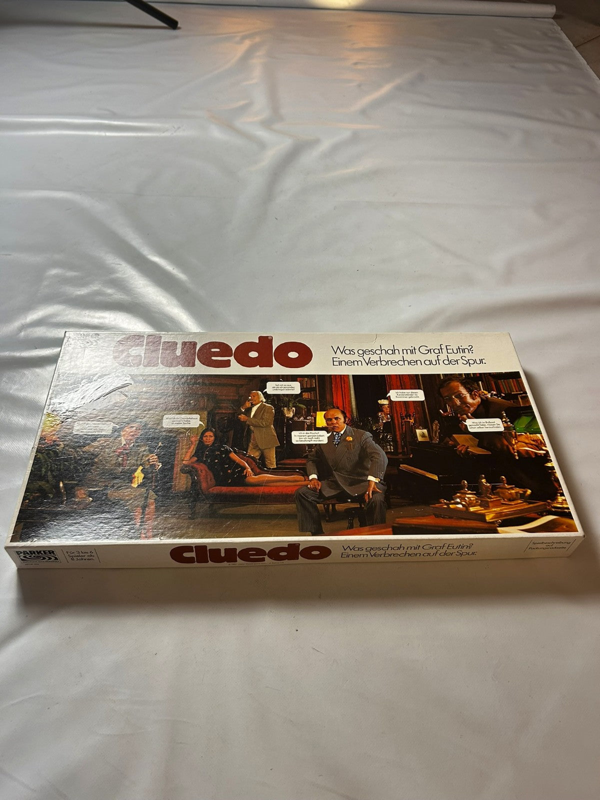 CLUEDO Was geschah mit Graf Eutin?  Parker 1992  Vollständig - Ansicht 3