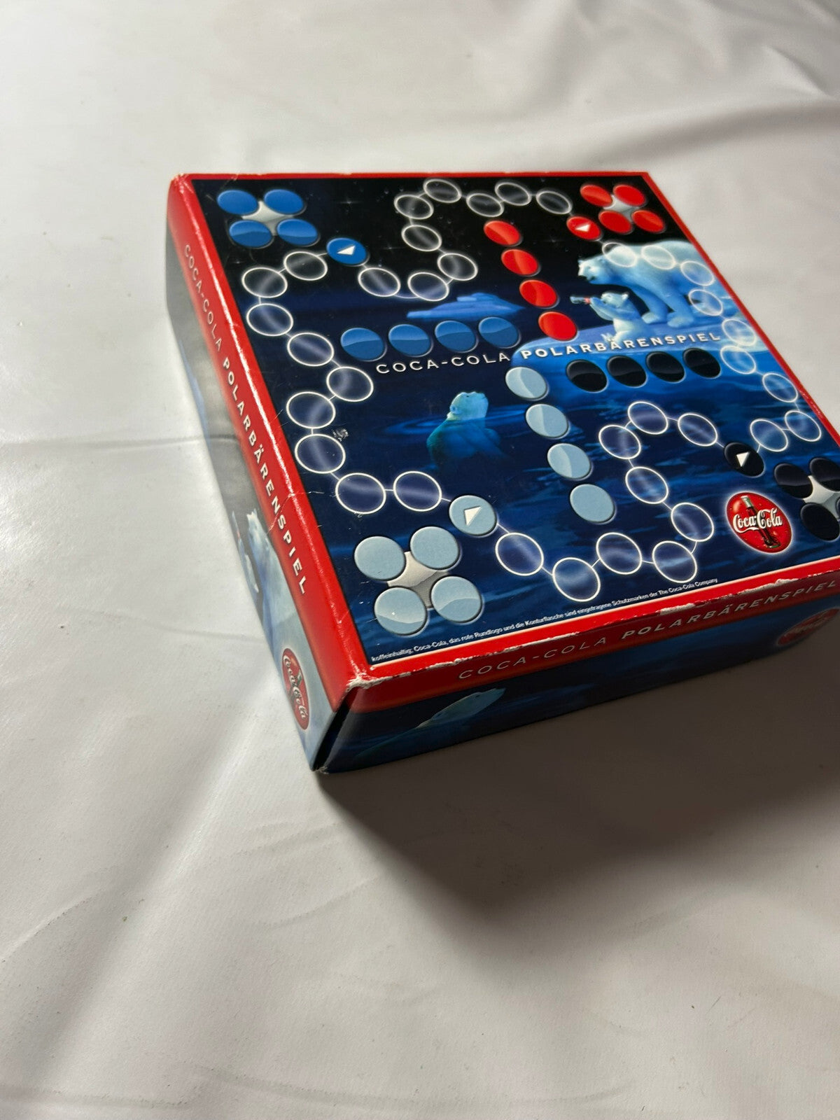 Coca Cola Polarbären-Spiel, Eisbären, Bären Kronkorken, Würfelspiel vollständig - Ansicht 5