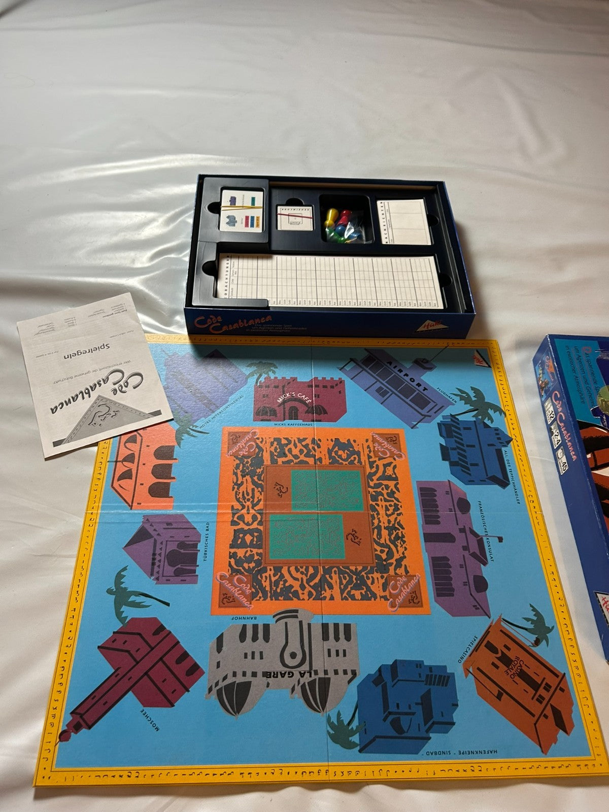 Code Casablanca Huki Spiele 1991 Brettspiel  Vollständig - Ansicht 10