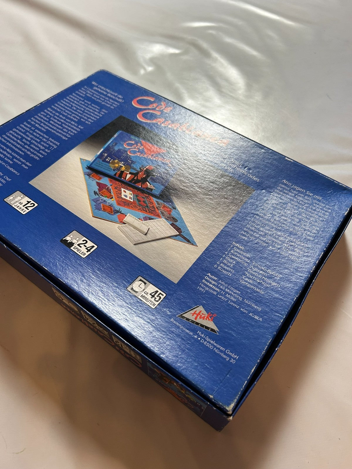 Code Casablanca Huki Spiele 1991 Brettspiel  Vollständig - Ansicht 13