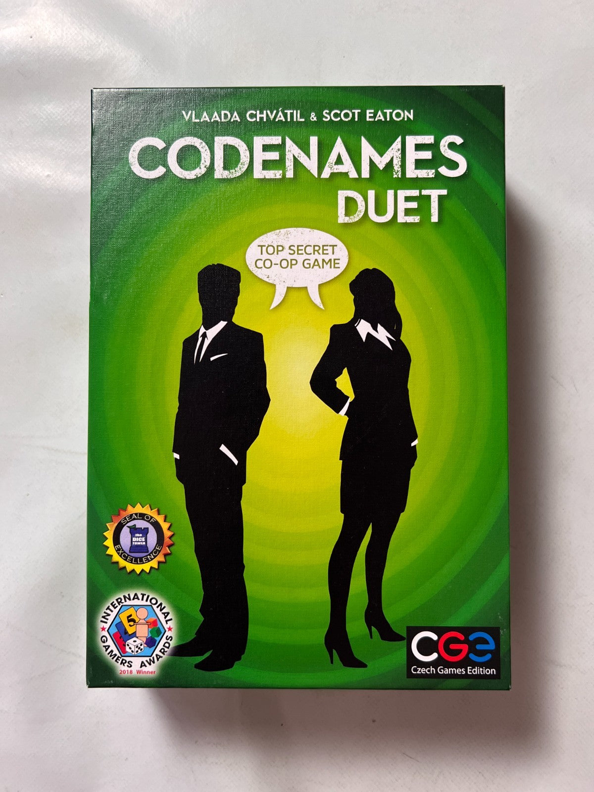 CODENAMES DUET GAME BY CZECH GAMES EDITION  ENGLISH - Vollständig - Ansicht 3