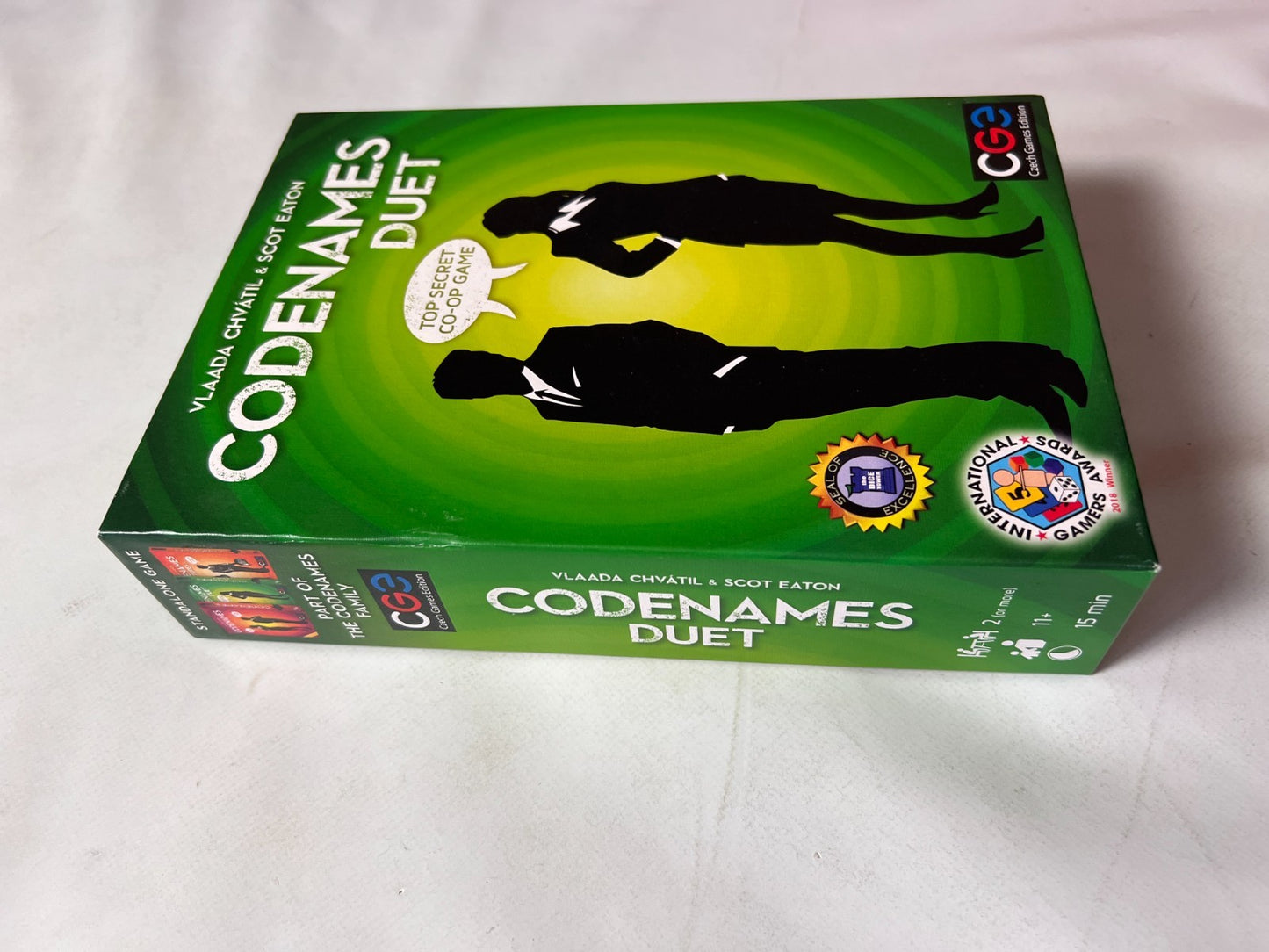CODENAMES DUET GAME BY CZECH GAMES EDITION  ENGLISH - Vollständig - Ansicht 4