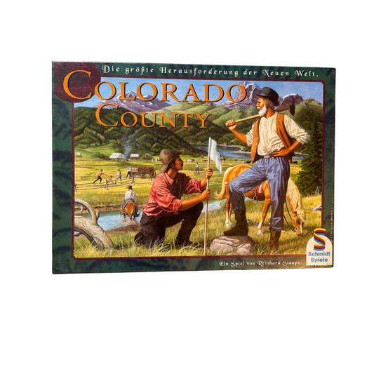 Colorado County 1998 Schmidt Spiele Brettspiel Neue Welt Taktik Sealed NEU OVP - Ansicht 1