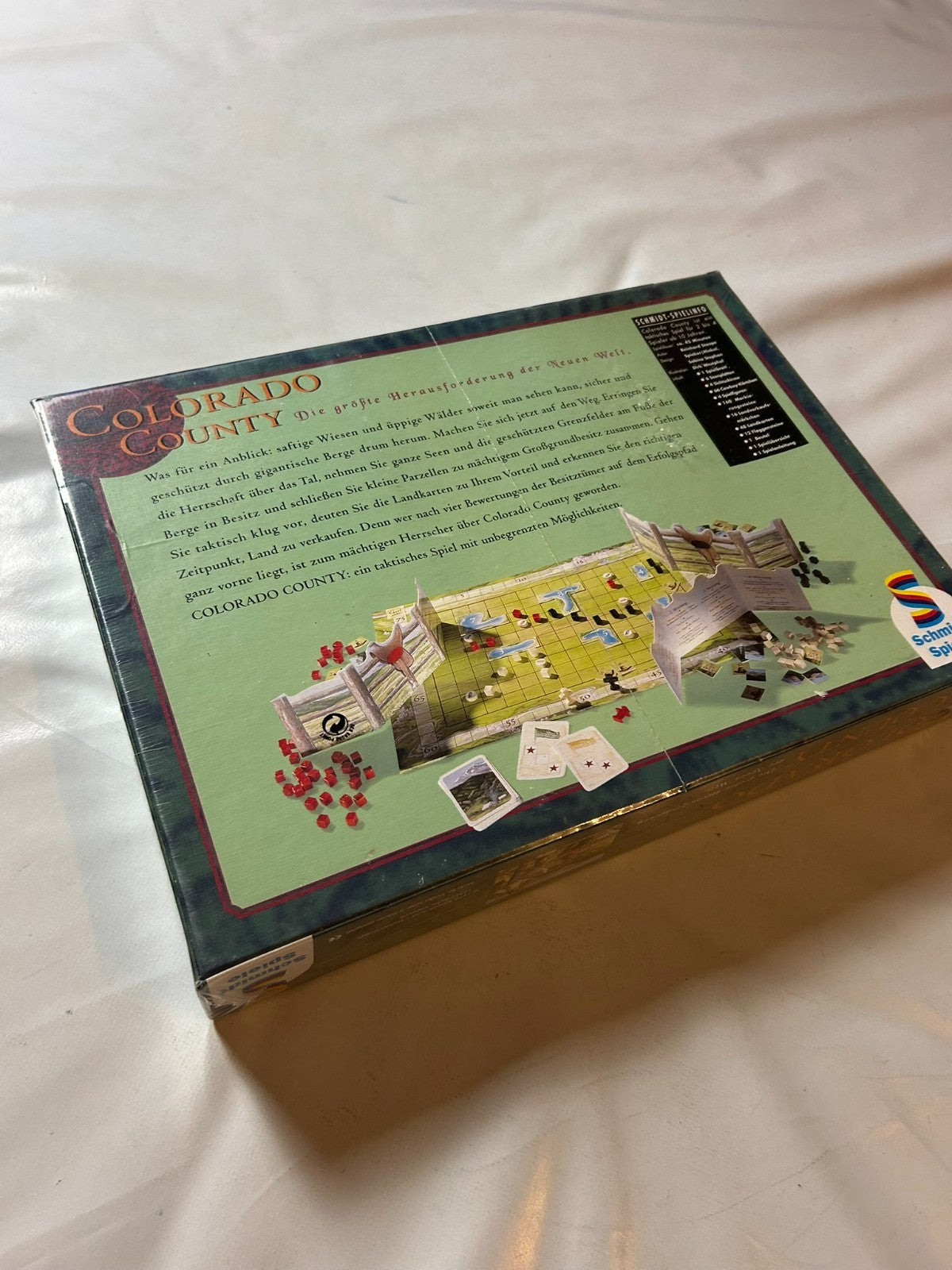 Colorado County 1998 Schmidt Spiele Brettspiel Neue Welt Taktik Sealed NEU OVP - Ansicht 2