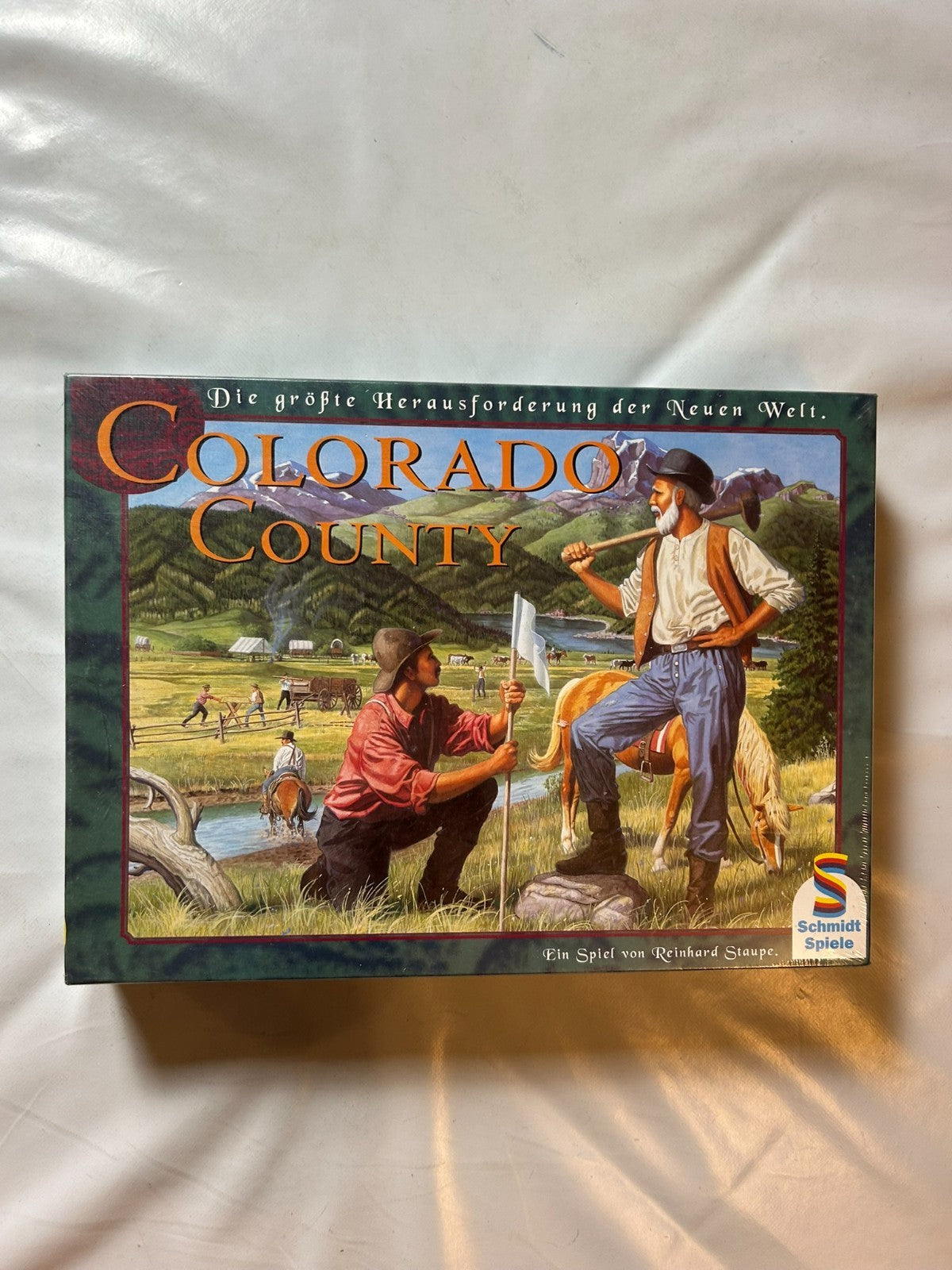 Colorado County 1998 Schmidt Spiele Brettspiel Neue Welt Taktik Sealed NEU OVP - Ansicht 4