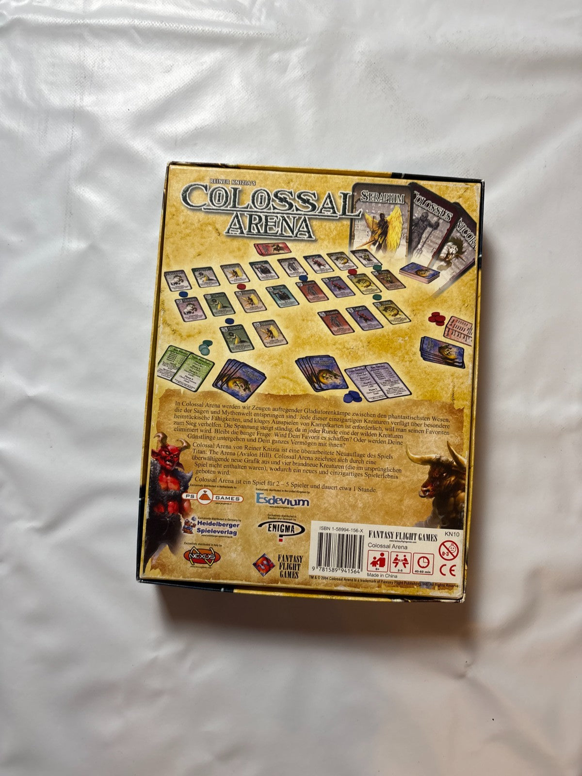 Colossal Arena Spiel Silver Line Englisch Titanic Battles 2004 - Vollständig - Ansicht 8