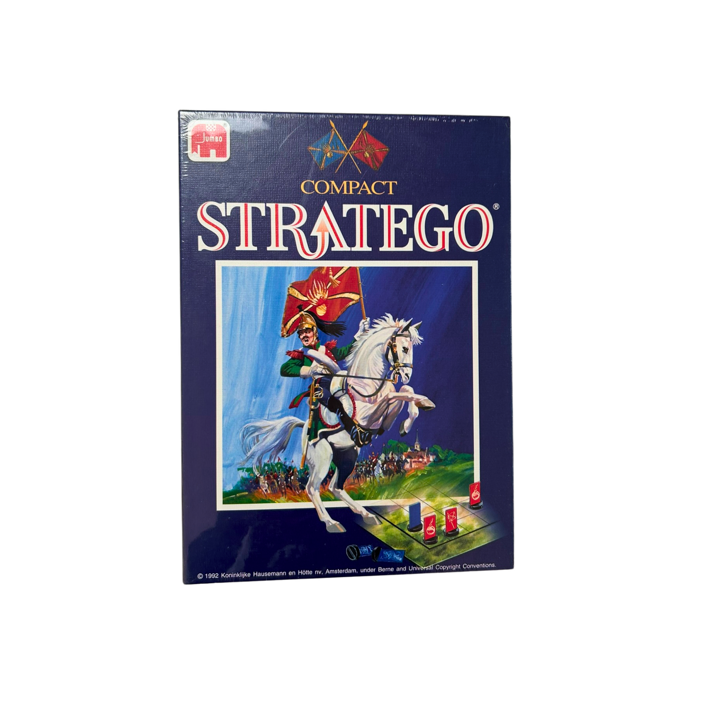 Compact STRATEGO  JUMBO 499 Spiel Brettspiel 1992 - NEU in Folie - Ansicht 1