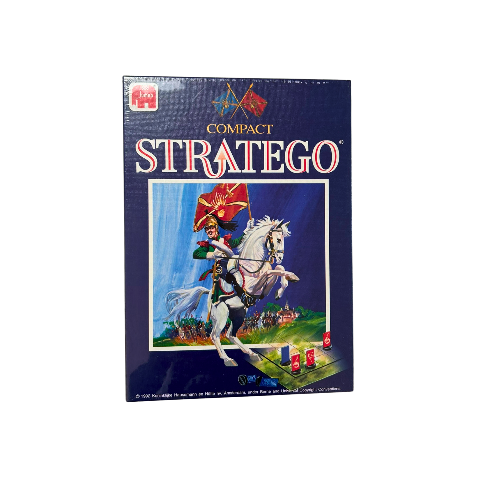 Compact STRATEGO  JUMBO 499 Spiel Brettspiel 1992 - NEU in Folie - Ansicht 1