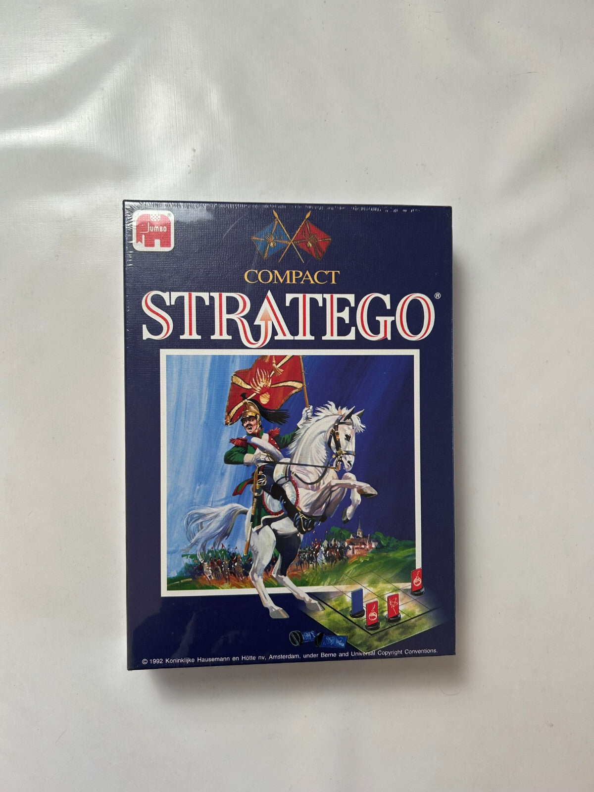Compact STRATEGO  JUMBO 499 Spiel Brettspiel 1992 - NEU in Folie - Ansicht 2