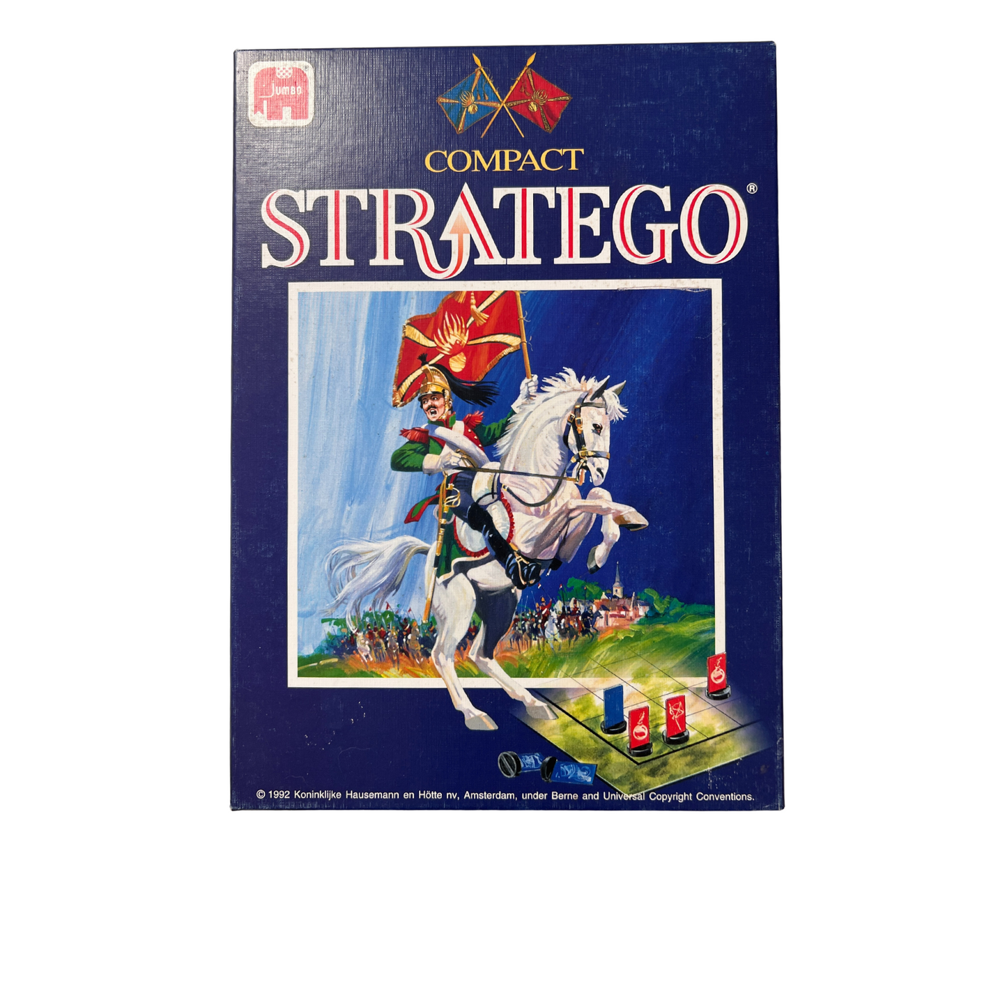 Compact STRATEGO  JUMBO 499 Spiel Brettspiel 1992  Vollständig - Ansicht 1