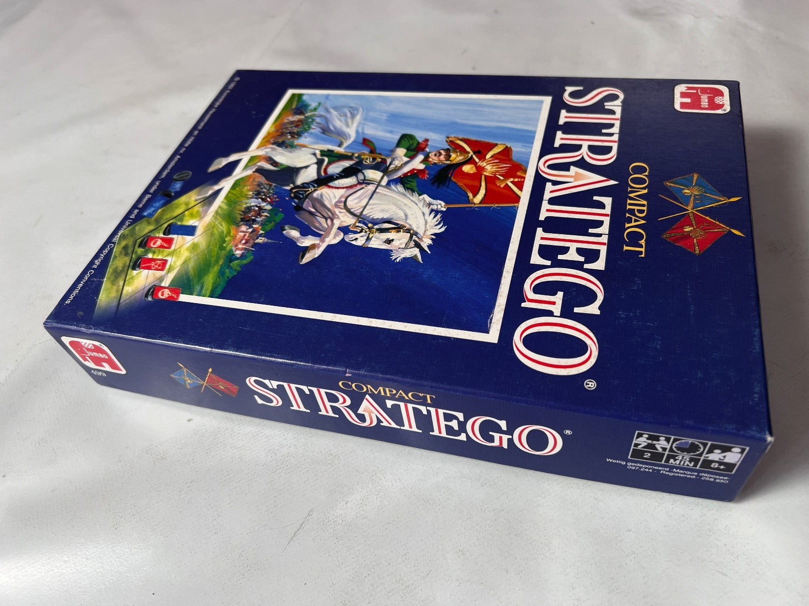 Compact STRATEGO  JUMBO 499 Spiel Brettspiel 1992  Vollständig - Ansicht 8