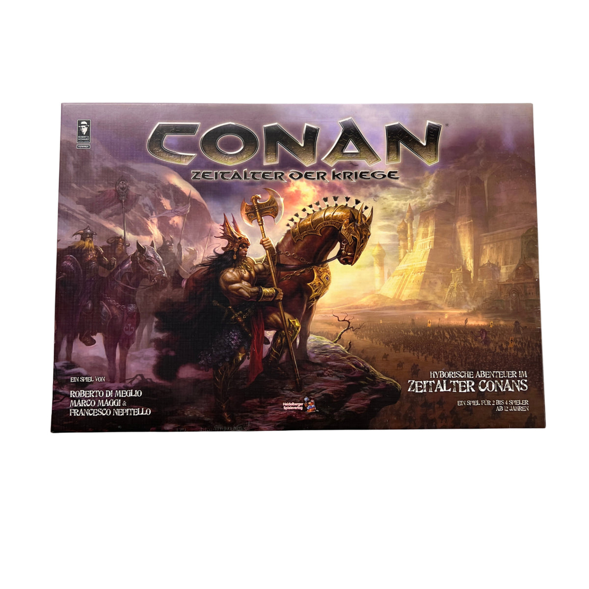 Conan: Das Zeitalter der Kriege Heidelberger Spiele - Unbespielt – SKU A13210 – Gesellschaftsspiel gebraucht kaufen bei Brettspielimperium
