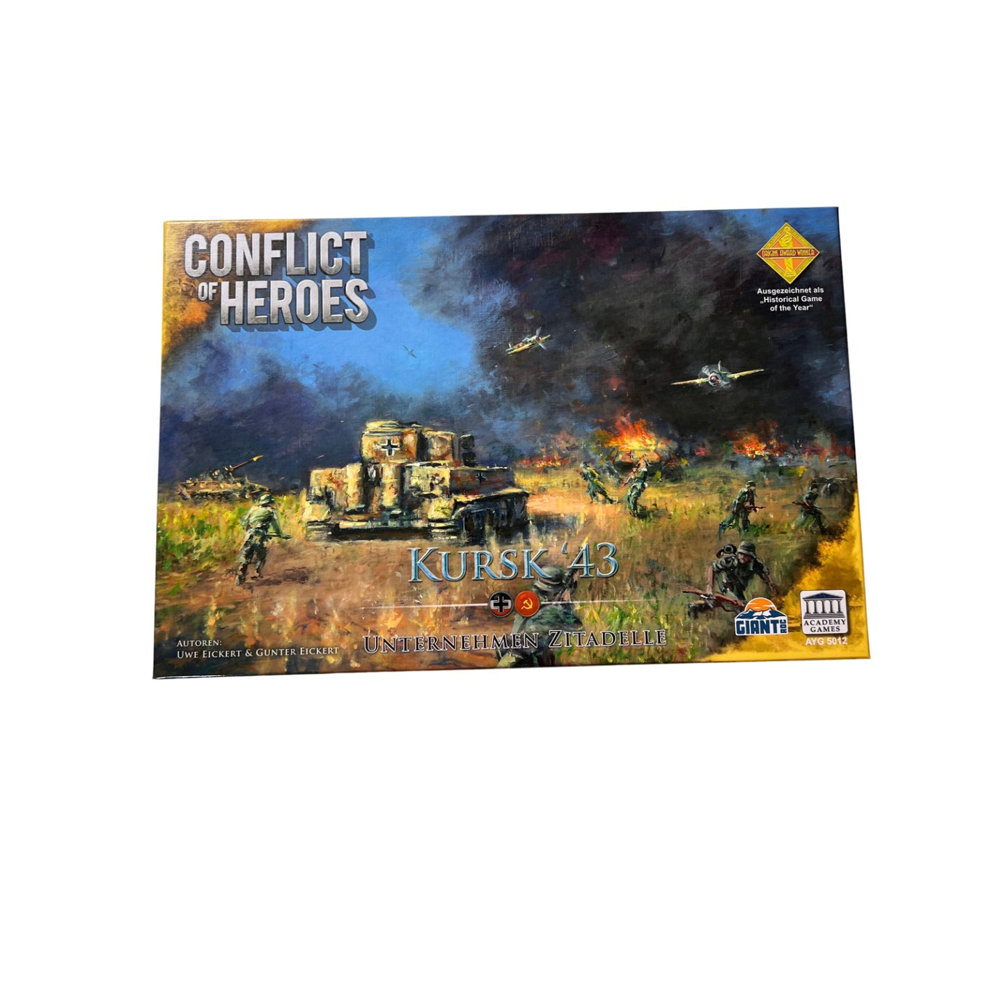 Conflict of Heroes Kursk 1943 Deutsch, 3. Edition – SKU A14397 – Gesellschaftsspiel gebraucht kaufen bei Brettspielimperium