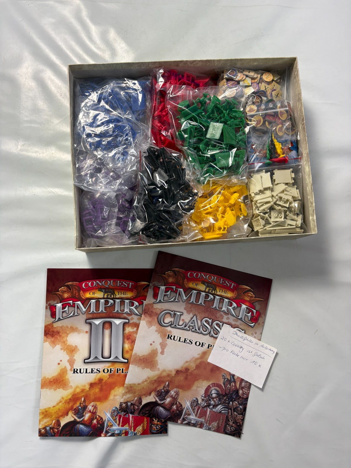 Conquest of the Empire Spiel Brettspiel Eagle Games Englisch  Vollständig - Ansicht 6