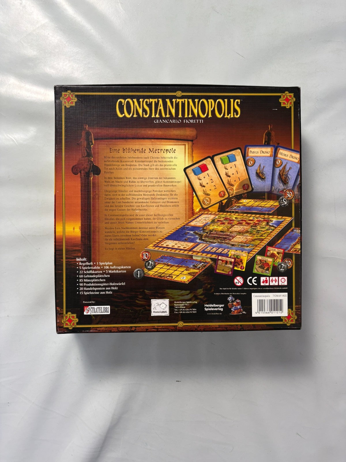 Constantinopolis Heidelberger Spiele deutsch Brettspiel  Unbespielt - Ansicht 8