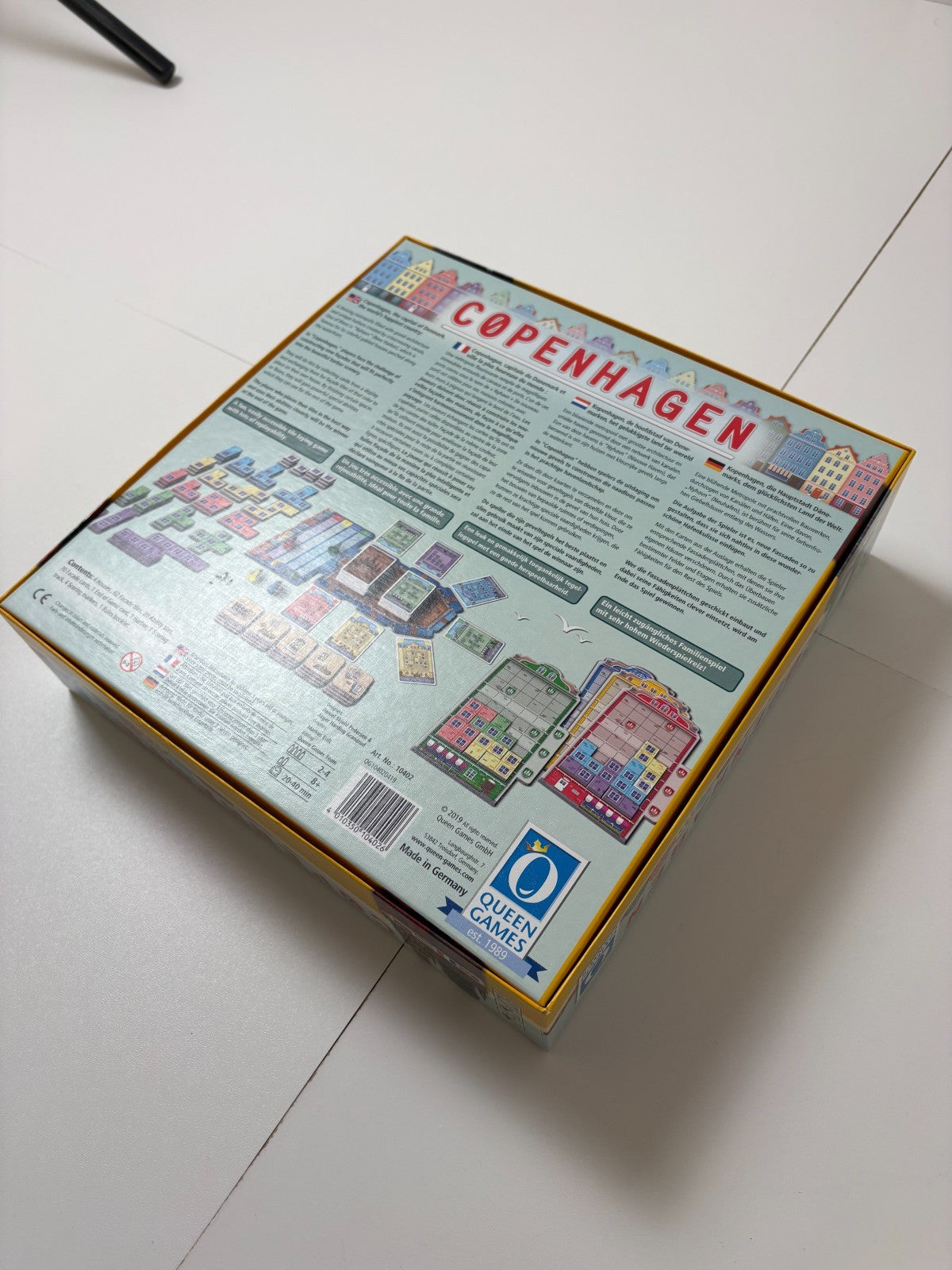 Copenhagen Gesellschaftsspiel Brettspiel Queen Games - Vollständig - Ansicht 11