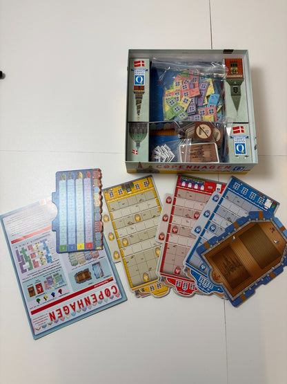 Copenhagen Gesellschaftsspiel Brettspiel Queen Games - Vollständig - Ansicht 6