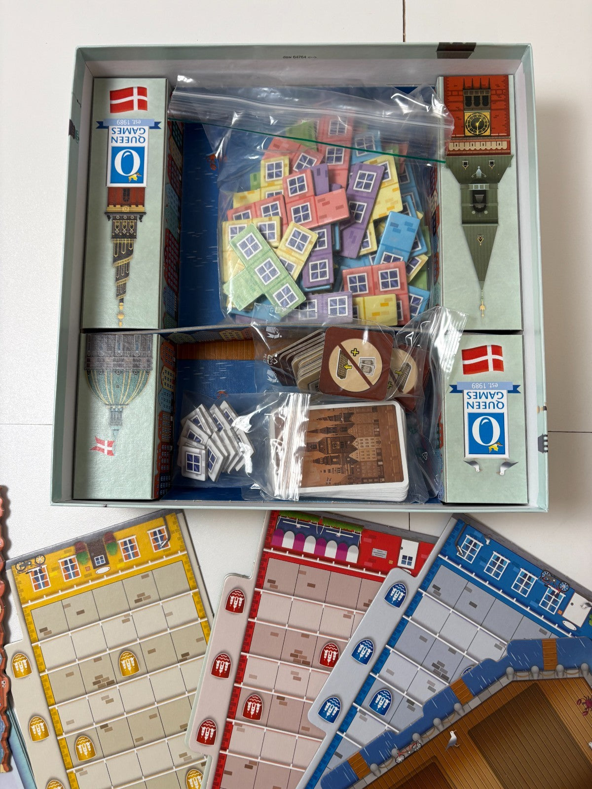 Copenhagen Gesellschaftsspiel Brettspiel Queen Games - Vollständig - Ansicht 8