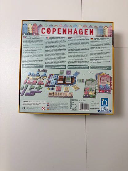 Copenhagen Gesellschaftsspiel Brettspiel Queen Games - Vollständig - Ansicht 9