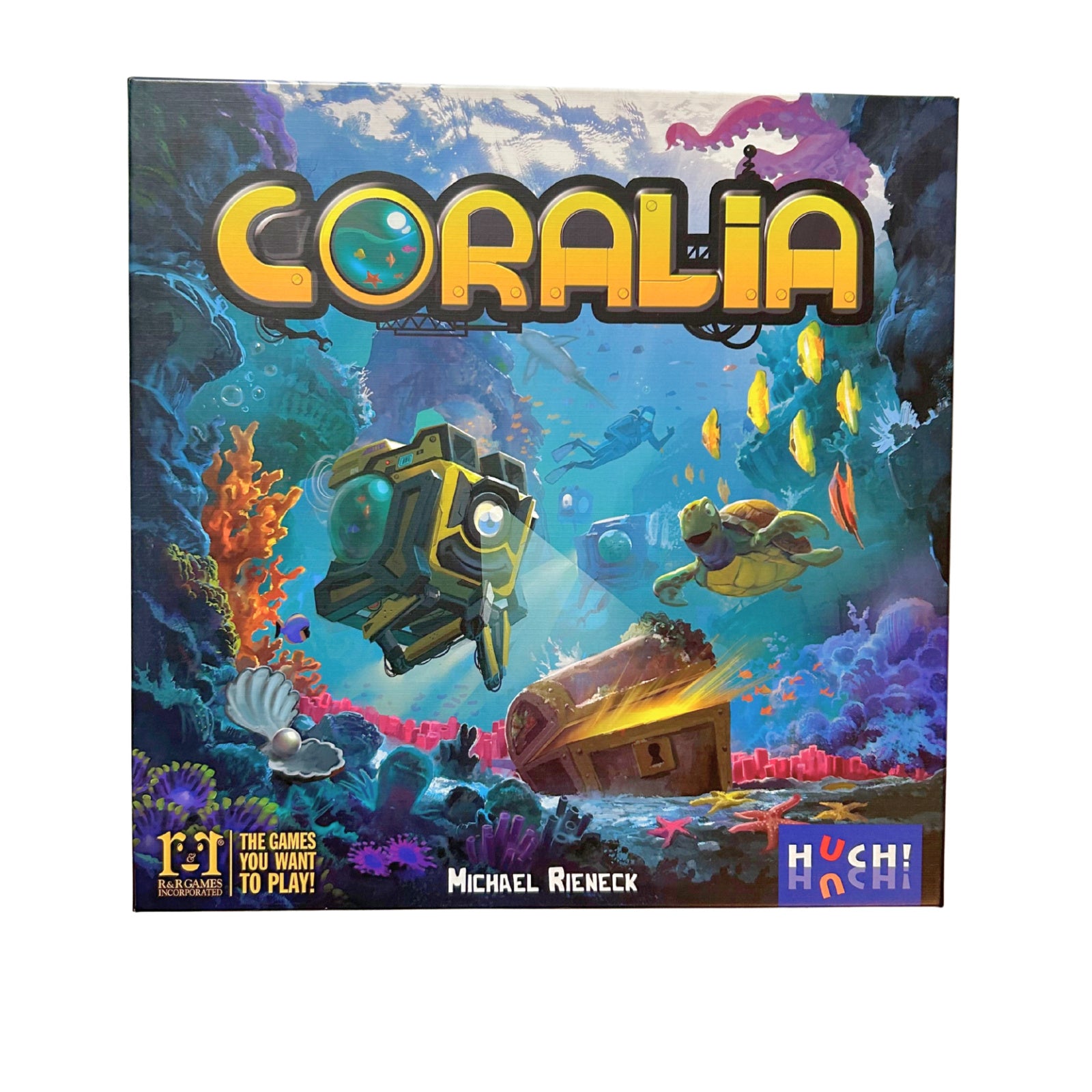 Coralia - Huch - Ab 10 Jahren – SKU A11555 – Gesellschaftsspiel gebraucht kaufen bei Brettspielimperium