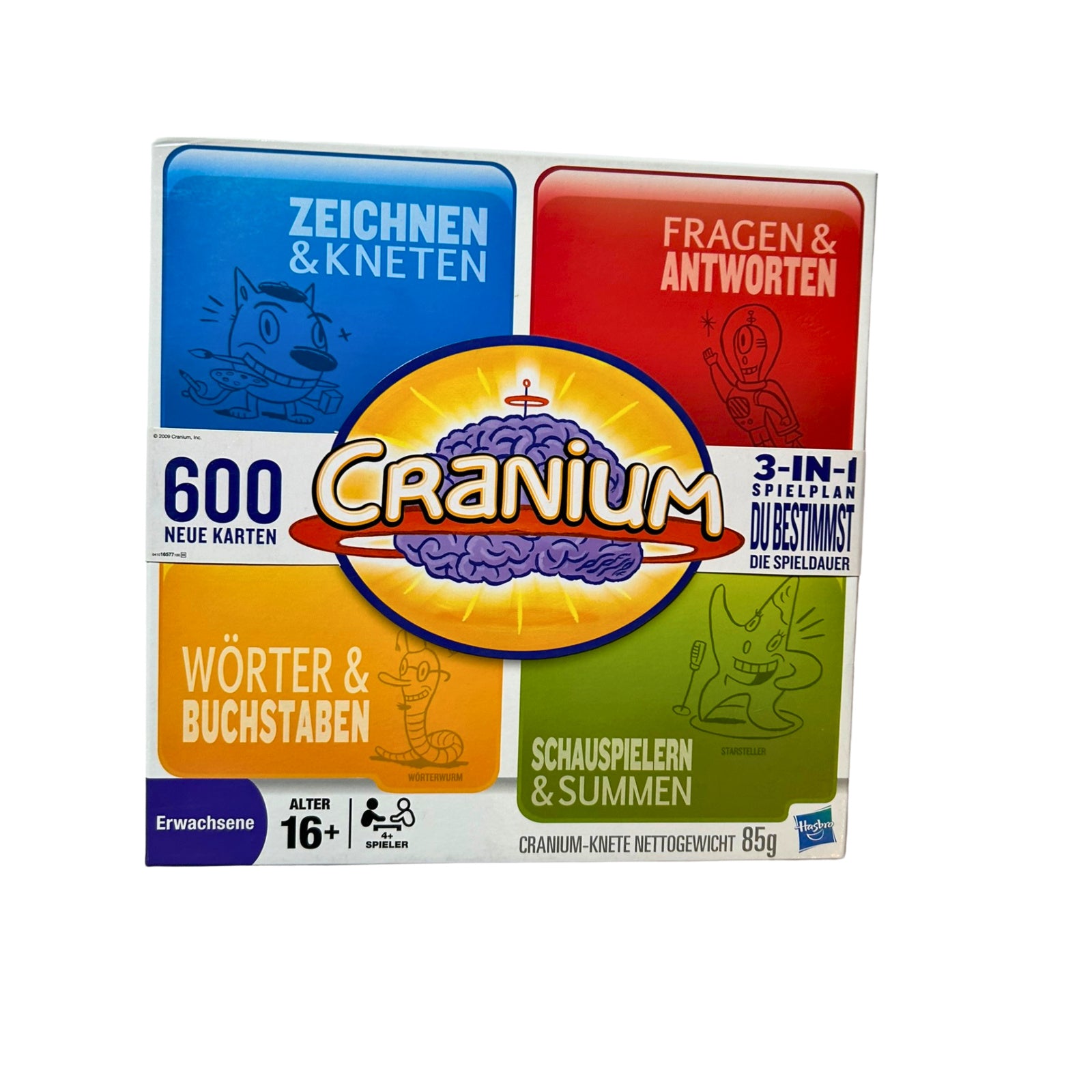 Cranium - Hasbro 2009 – SKU A5221 – Gesellschaftsspiel gebraucht kaufen bei Brettspielimperium