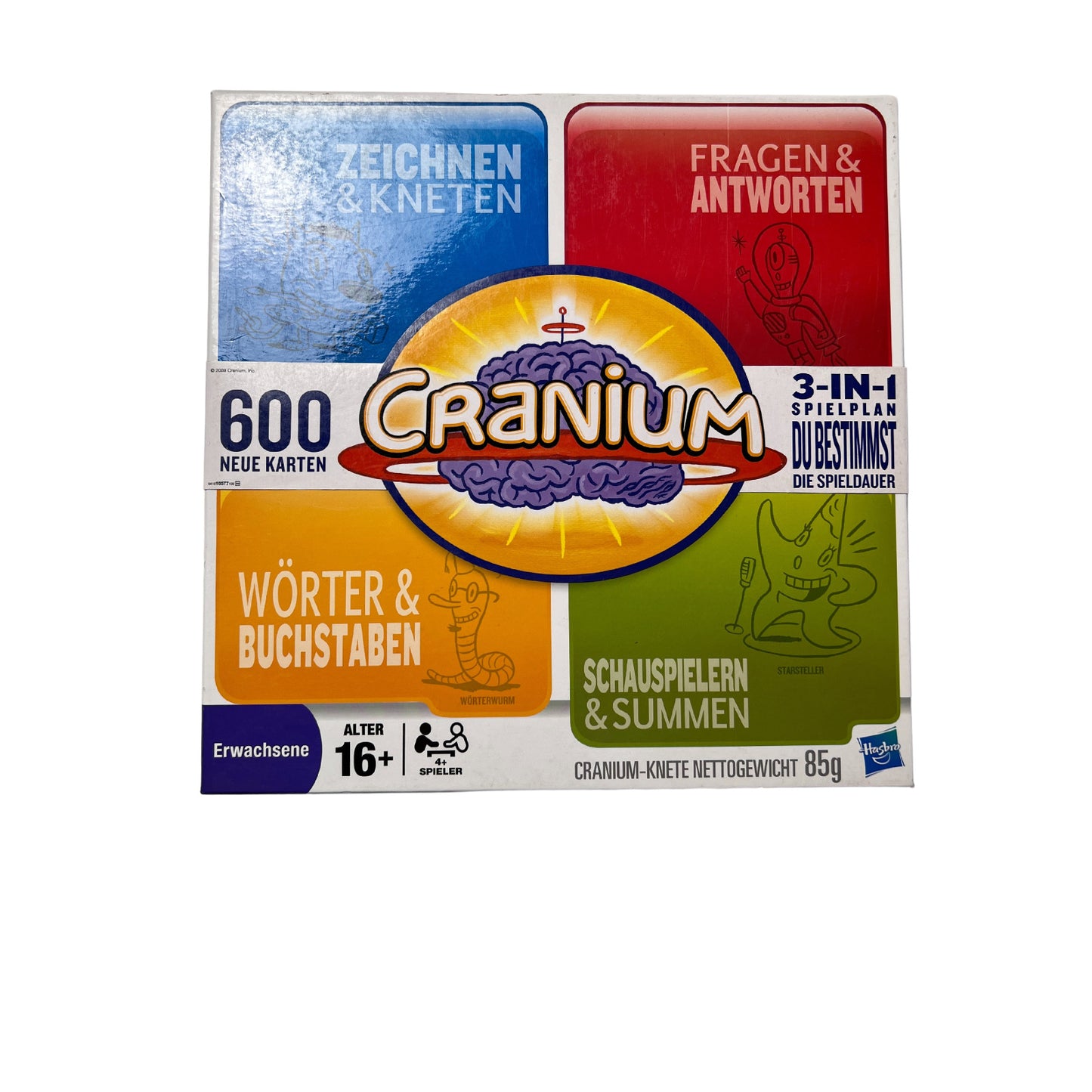 Cranium - Hasbro 2009 – SKU A5399 – Gesellschaftsspiel gebraucht kaufen bei Brettspielimperium