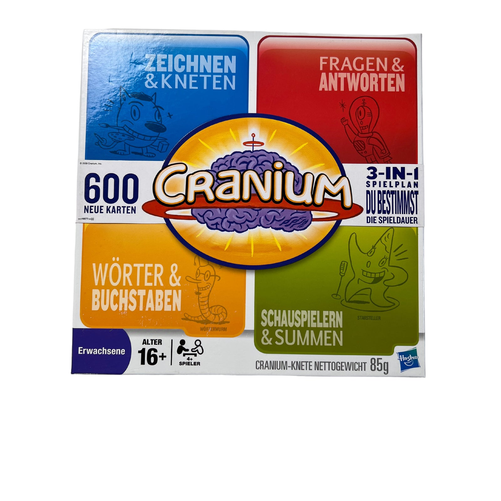 Cranium - Hasbro 2009 – SKU A6056 – Gesellschaftsspiel gebraucht kaufen bei Brettspielimperium
