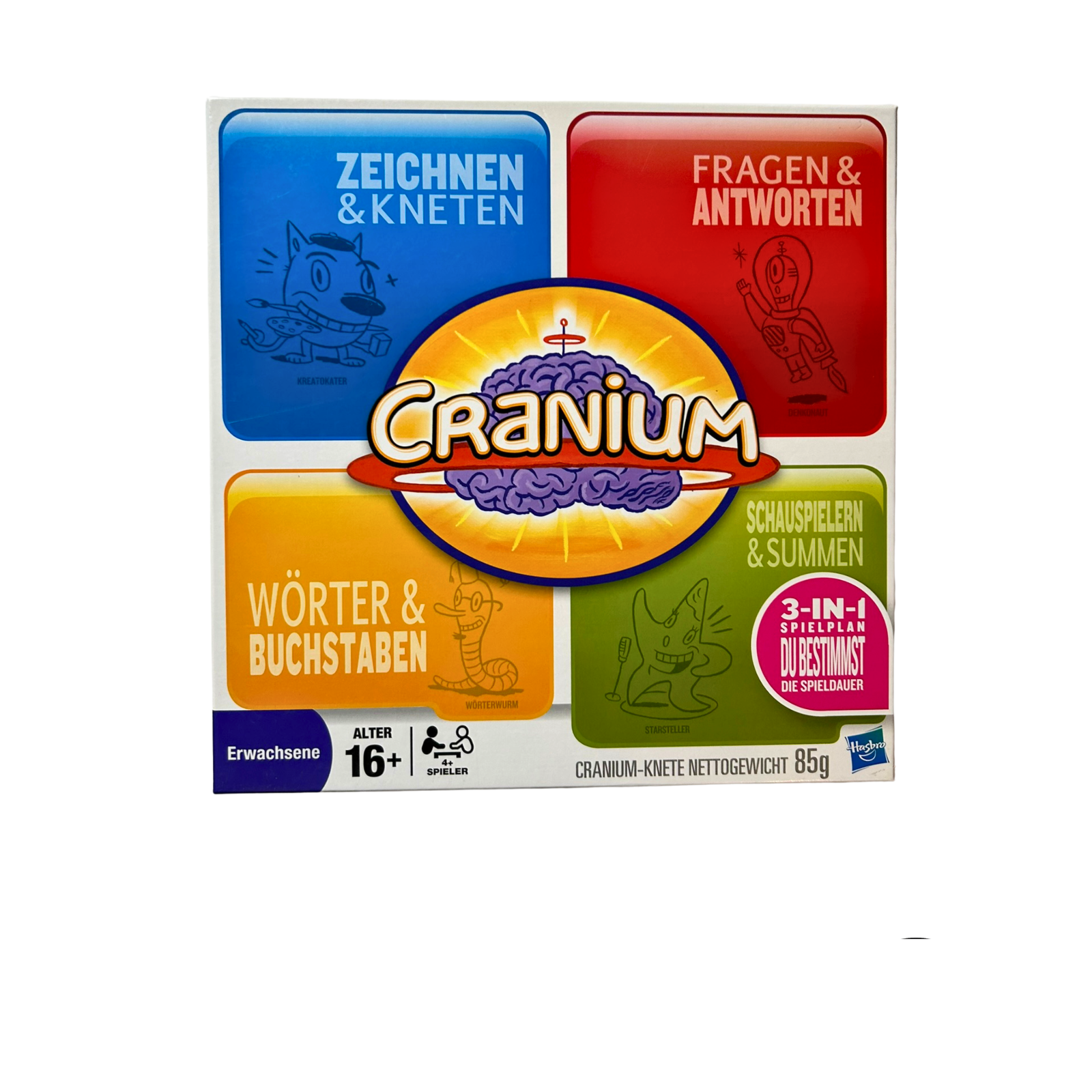 Cranium - Hasbro 2009 - Vollständig Knete erneuert - Vollständig - Ansicht 1