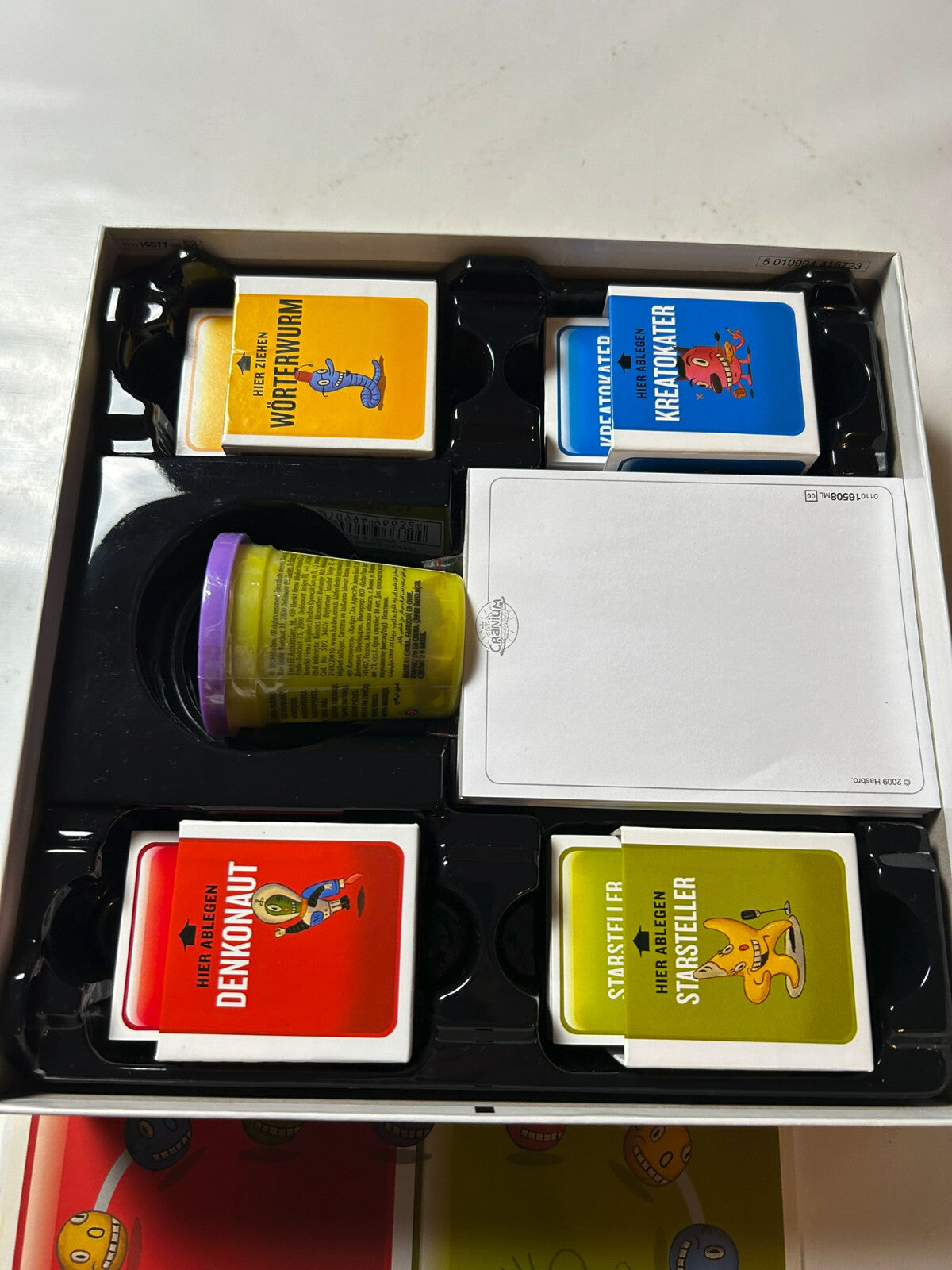 Cranium - Hasbro 2009 - Vollständig Knete erneuert - Vollständig - Ansicht 5