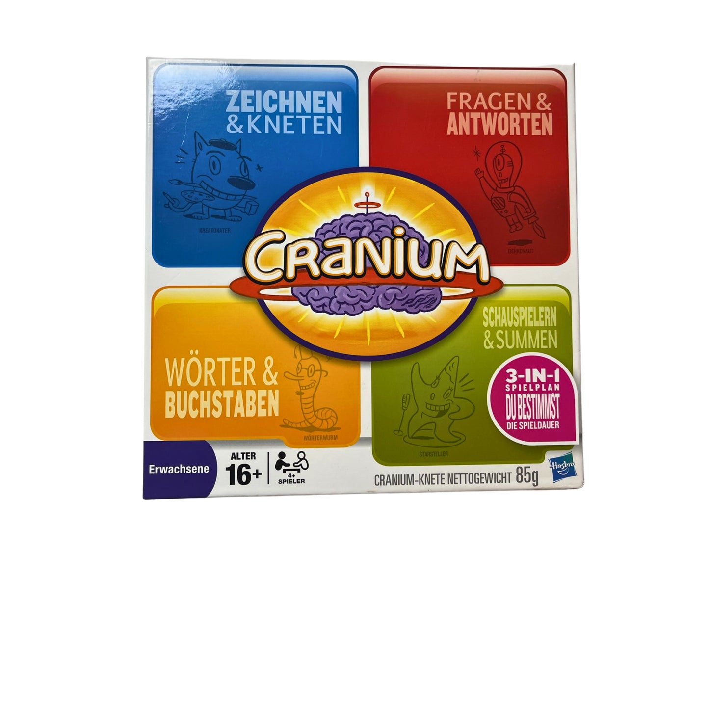Cranium Hasbro Brettspiel Gesellschaftsspiel Spiel 2009 - Unbespielt – SKU A4101 – Gesellschaftsspiel gebraucht kaufen bei Brettspielimperium