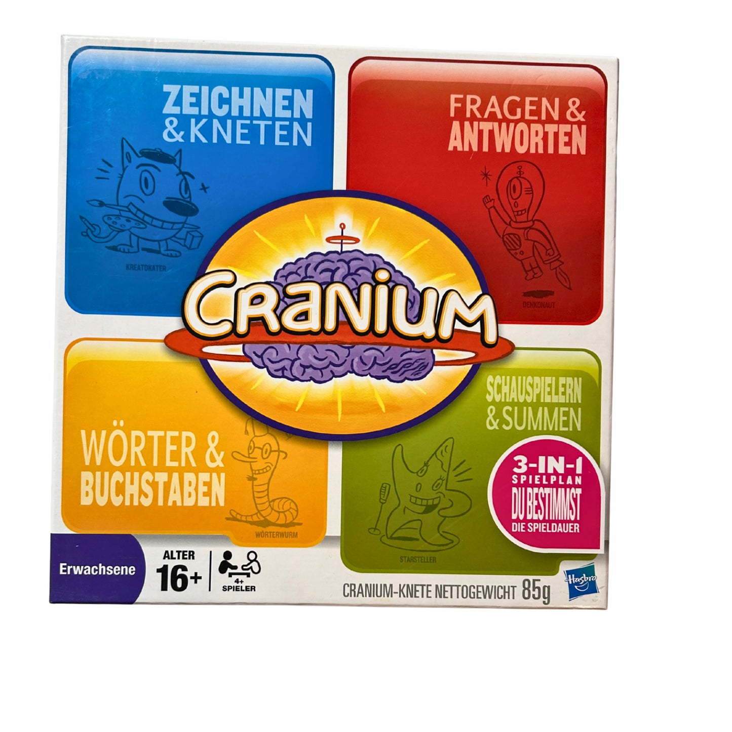 Cranium Hasbro Brettspiel Spiel 2009 – SKU A12024 – Gesellschaftsspiel gebraucht kaufen bei Brettspielimperium