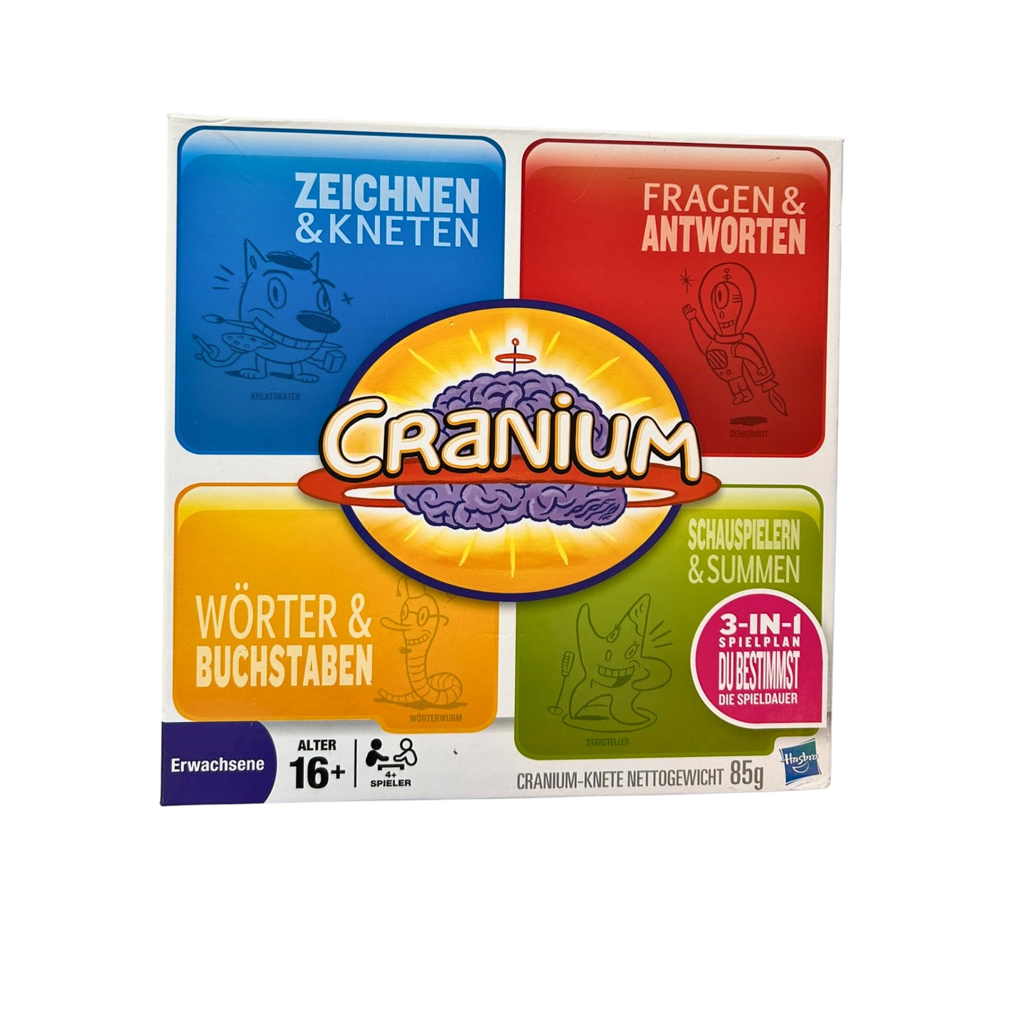 Cranium Hasbro Brettspiel Spiel 2009 – SKU A8882 – Gesellschaftsspiel gebraucht kaufen bei Brettspielimperium