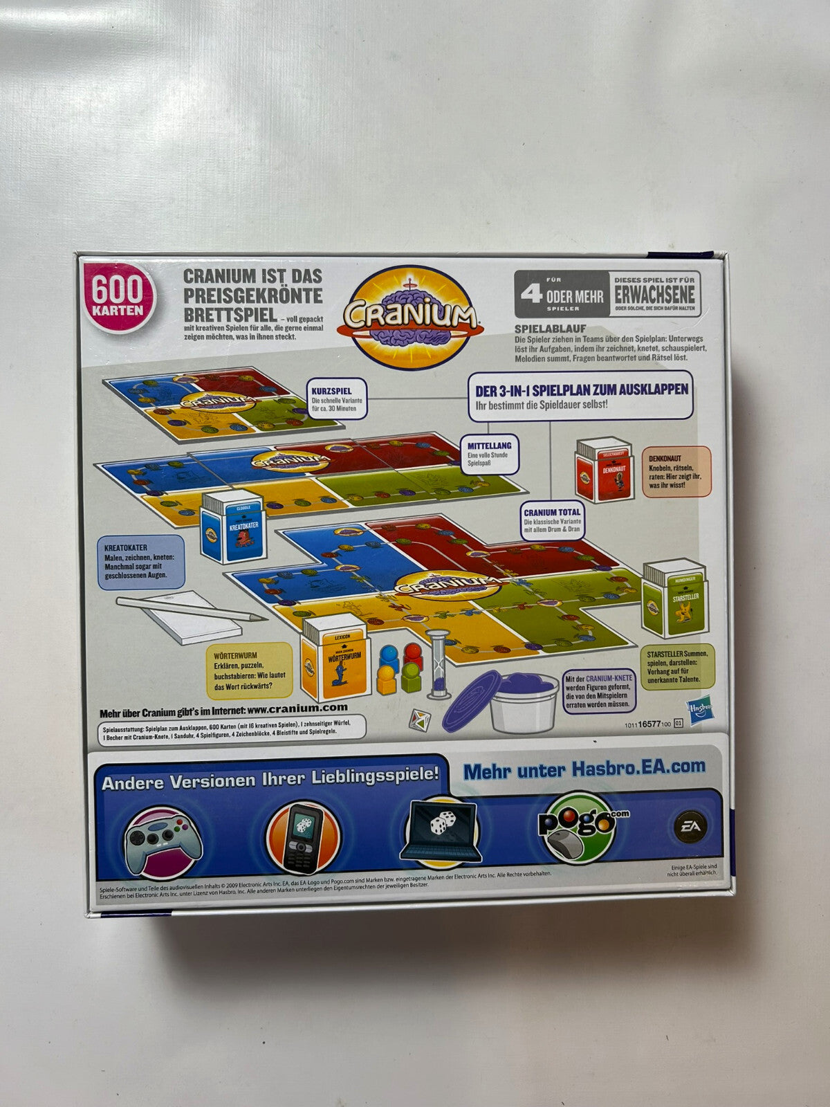 Cranium Hasbro Spiel Wissensspiel Gesellschaftsspiel 2009 - Vollständig - Ansicht 8