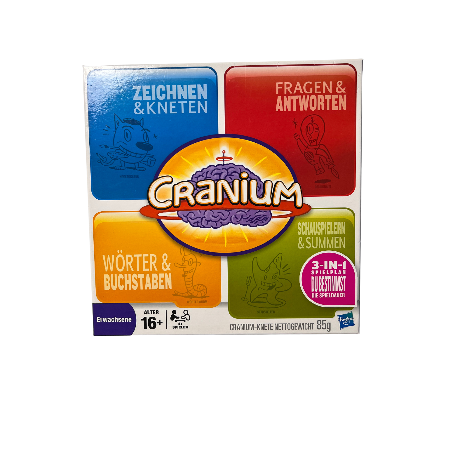 Cranium Spiel Hasbro 2009 Brettspiel  - Vollständig Knete erneuert - Vollständig - Ansicht 1