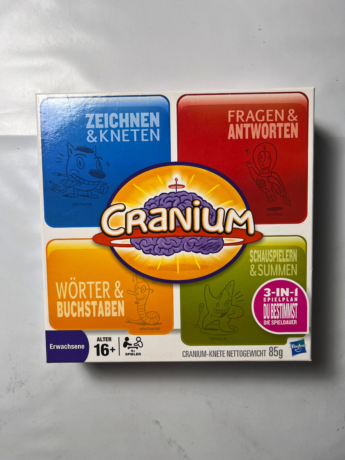 Cranium Spiel Hasbro 2009 Brettspiel  - Vollständig Knete erneuert - Vollständig - Ansicht 6
