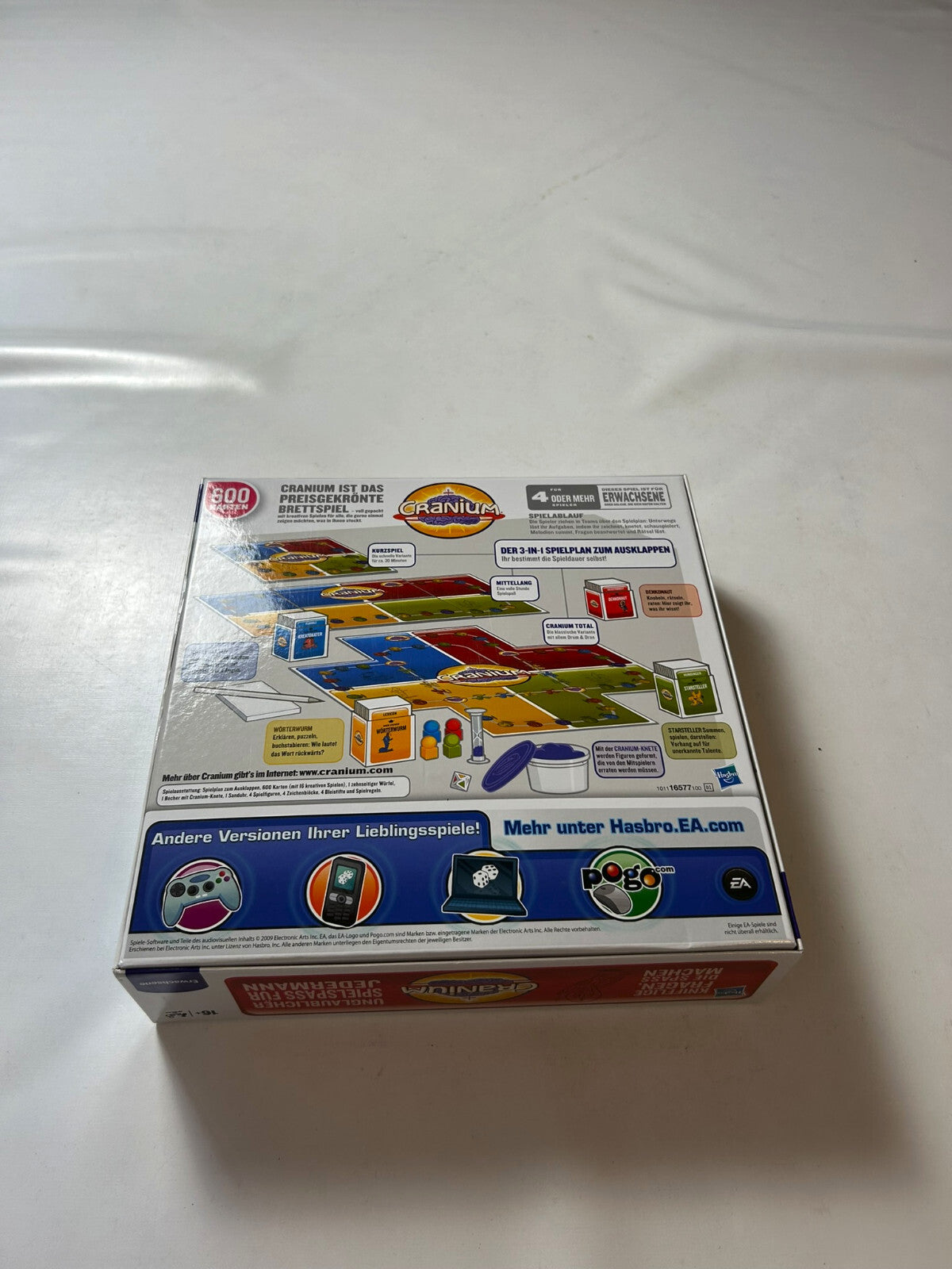 Cranium Spiel Hasbro Brettspiel Gesellschaftsspiel 2009 - Unbespielt - Ansicht 2