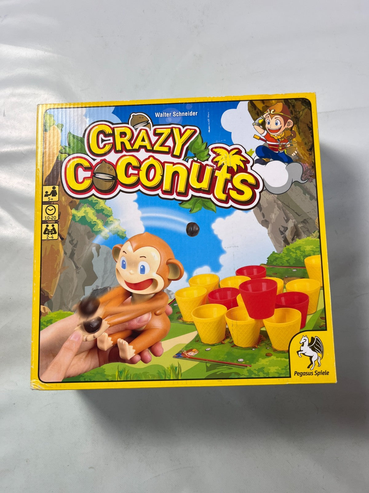 Crazy Coconuts  Pegasus  Spielspaß mit Affenkatapulten  Unbespielt - Ansicht 5