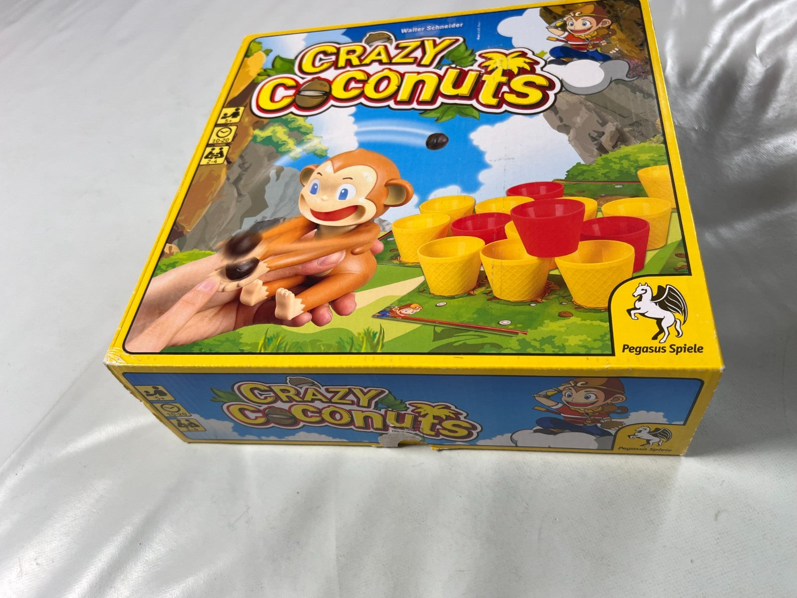 Crazy Coconuts  Pegasus  Spielspaß mit Affenkatapulten  Unbespielt - Ansicht 9