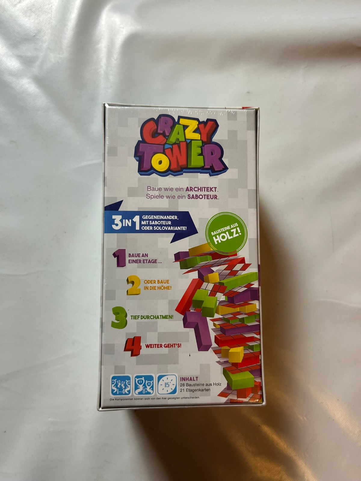 Crazy Tower Spiel Deutsch  Neu in Folie - Ansicht 6
