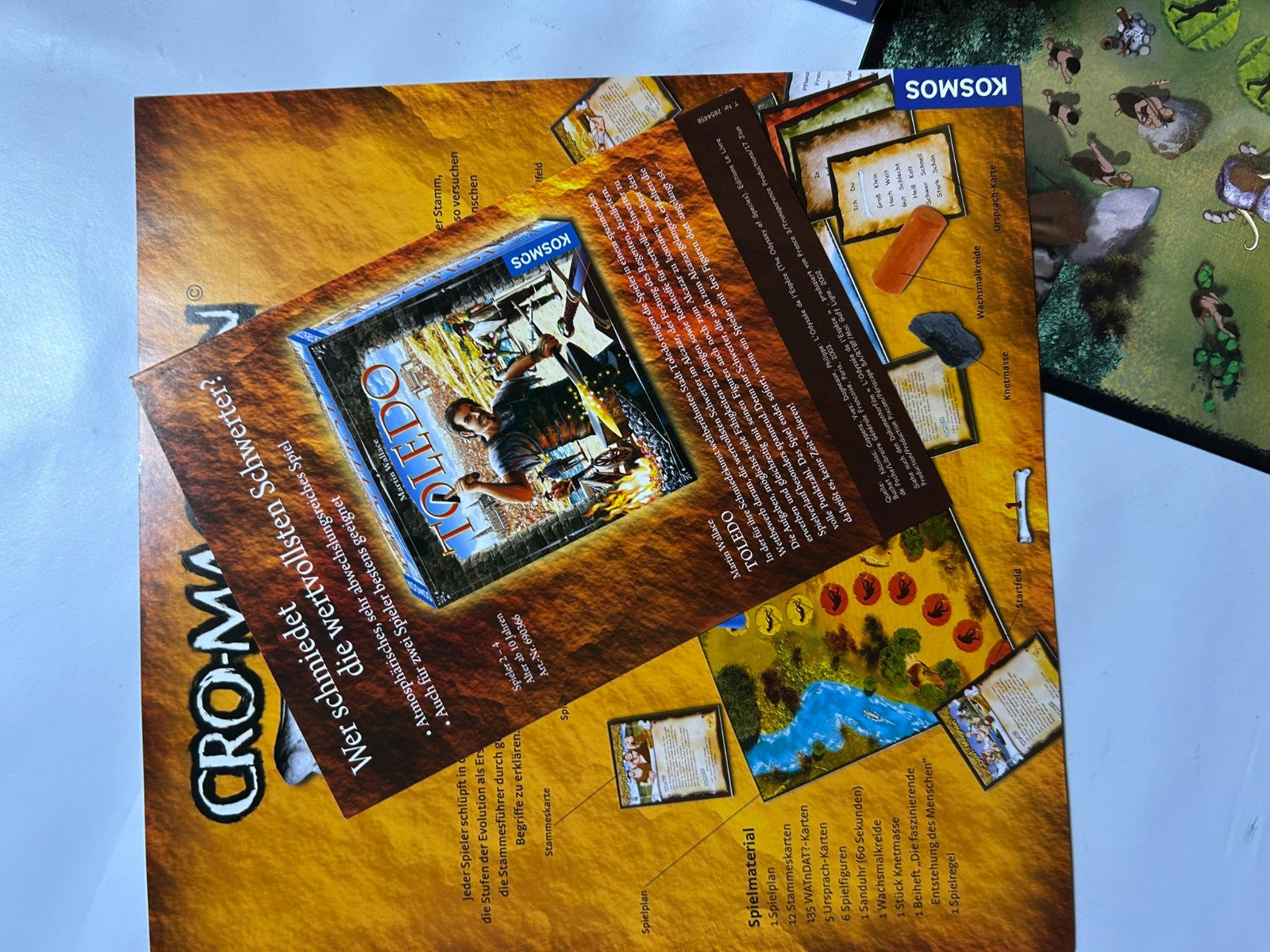 CroMagnon  Brettspiel Von Kosmos   Vollständig - Ansicht 7
