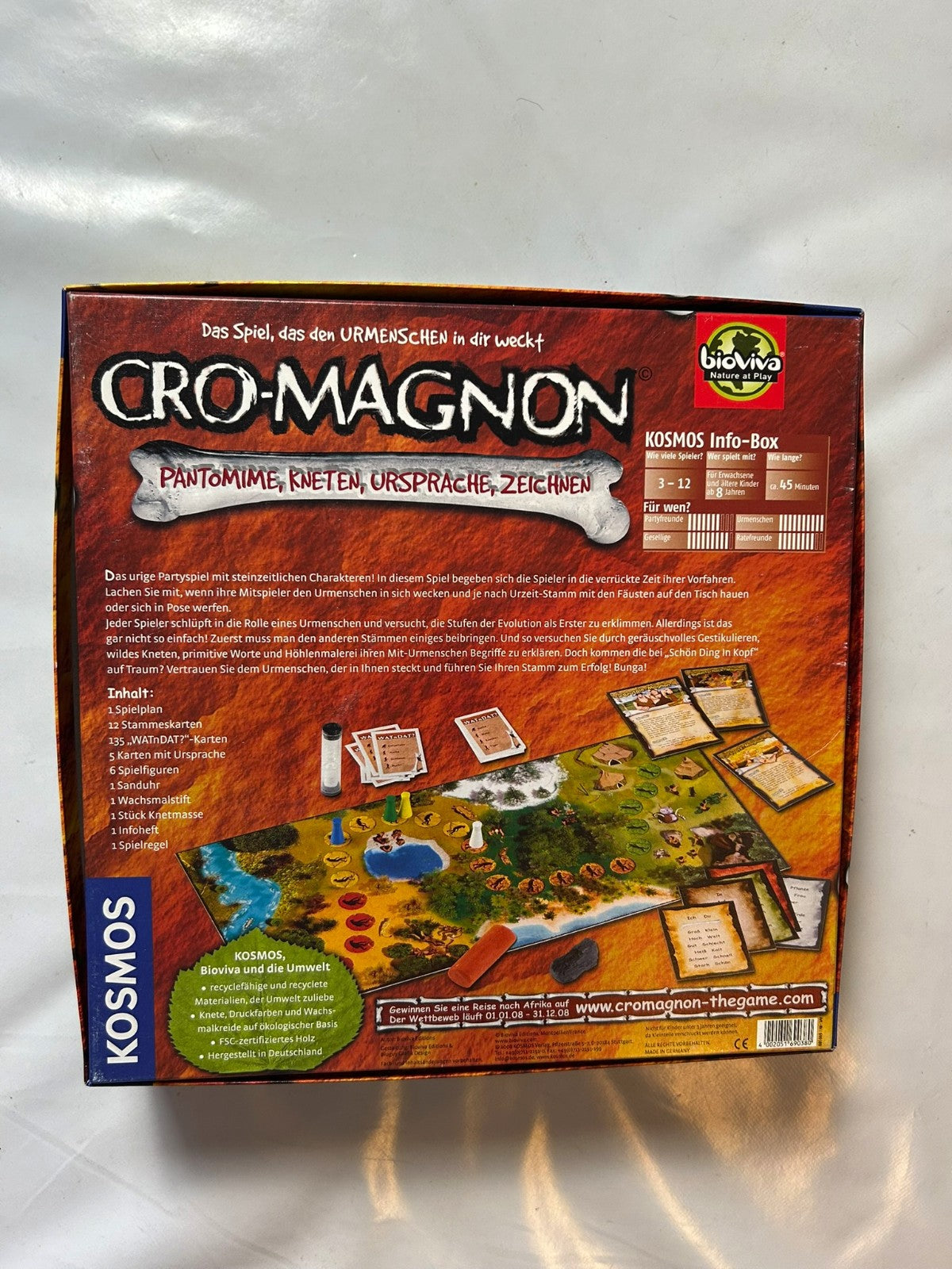 CroMagnon  Brettspiel Von Kosmos   Vollständig - Ansicht 9