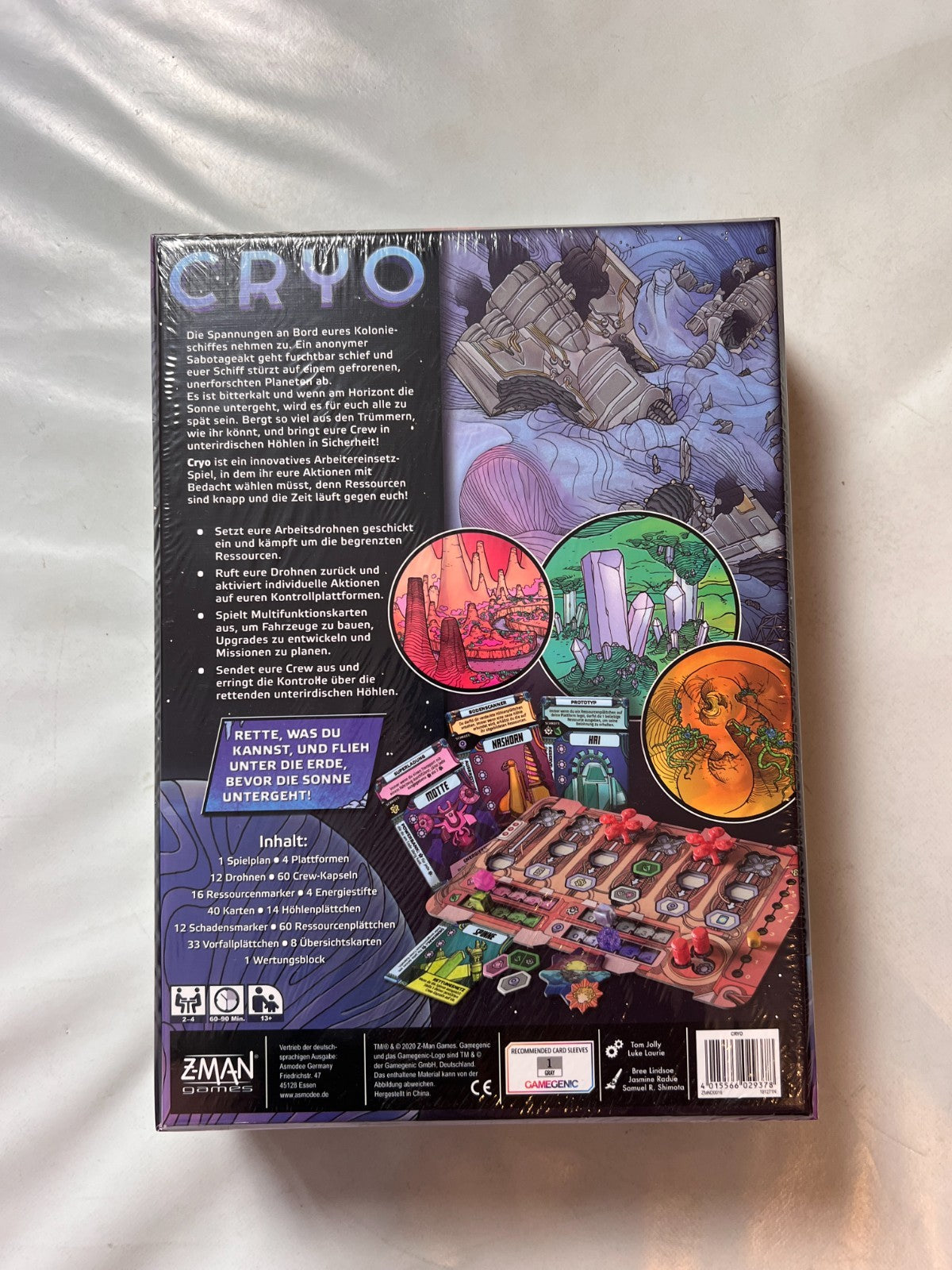 Cryo Spiel Z-MAN Games Deutsch NEU & OVP - Ansicht 7