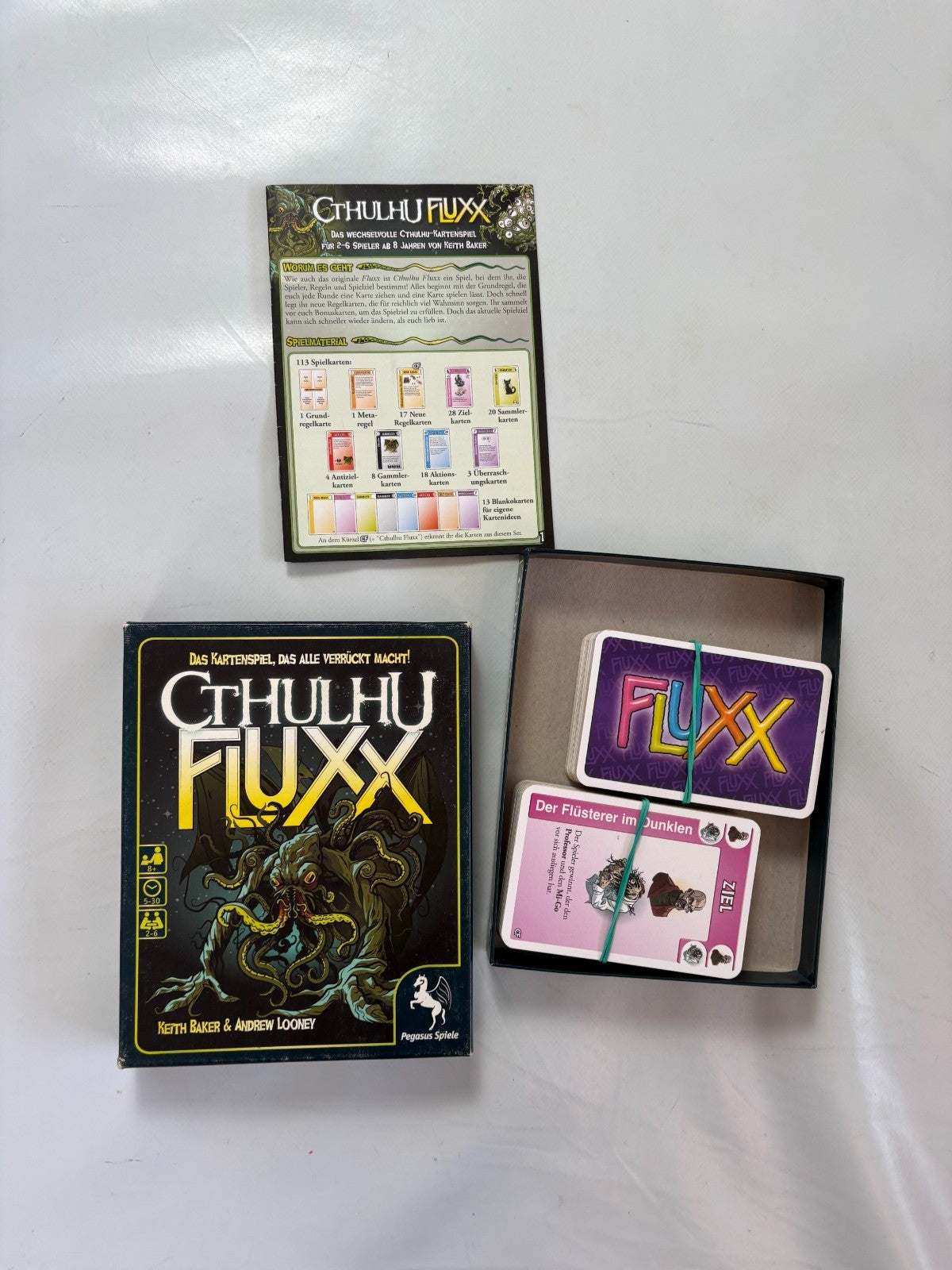 Cthulhu Fluxx Deutsch Pegasus spiele Kartenspiel  Vollständig - Ansicht 6